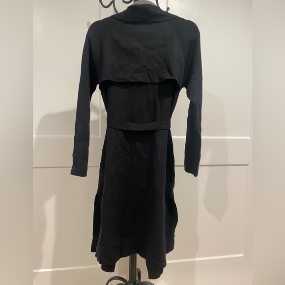 Truth by Republic black trench sweater - sz S/P - Picture 3 of 4
